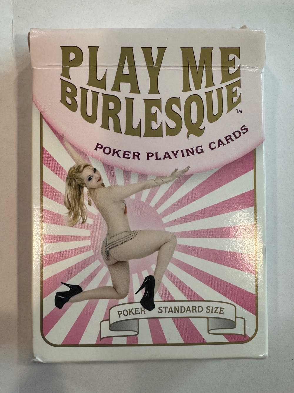Play me Burlesque Card deck